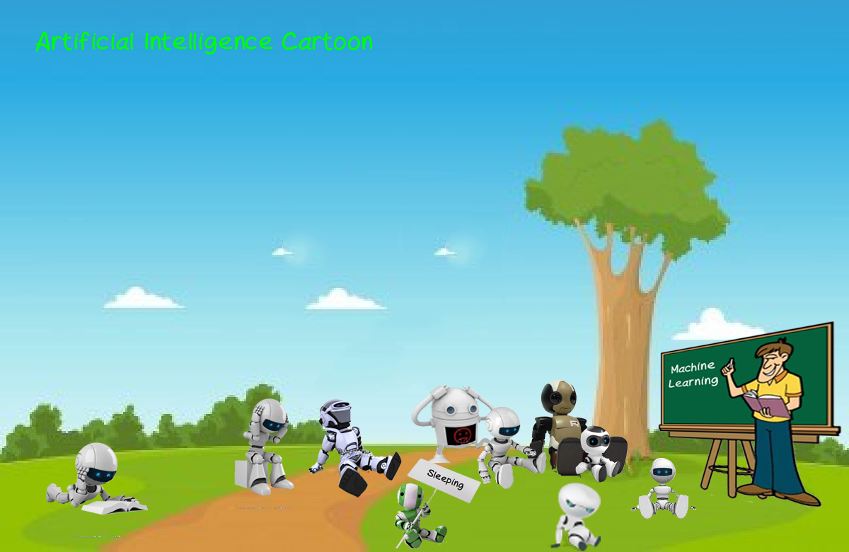 Artificial Intelligence Cartoon